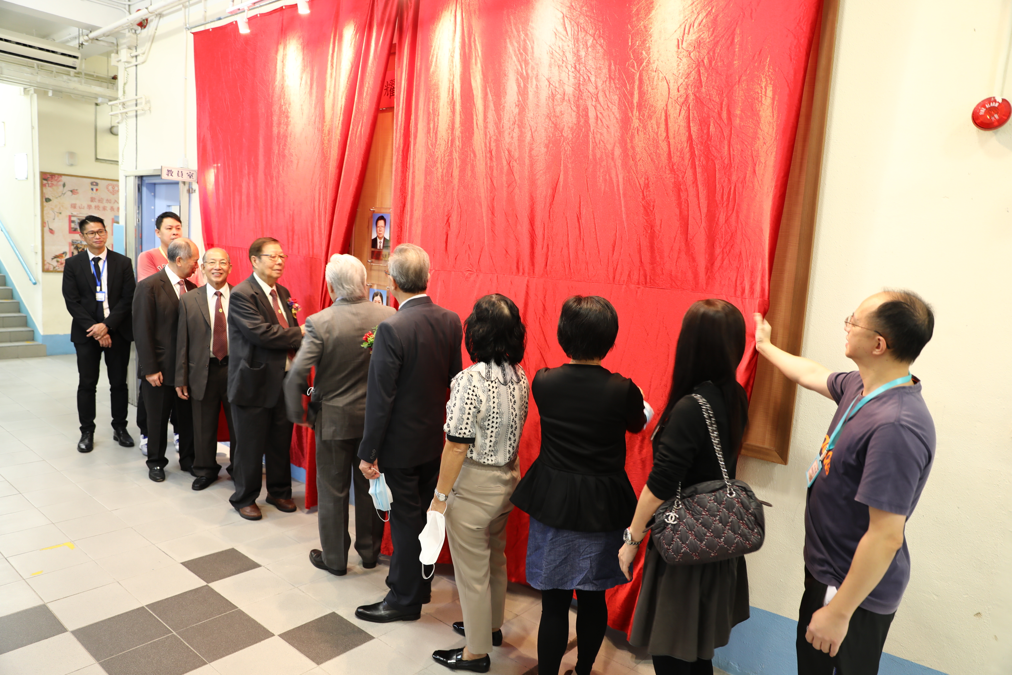 法團校董會巡校暨校董展示板開幕典禮暨家教會就職
